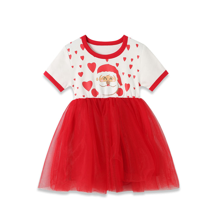 Baby Kids Christmas Outfit Santa Dress - quixoticmuses