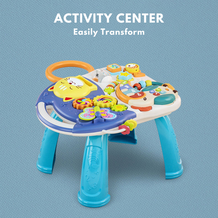 Huanger Baby Push Walker 4 in 1 Activity Center | Balance Bike | Scooter - quixoticmuses