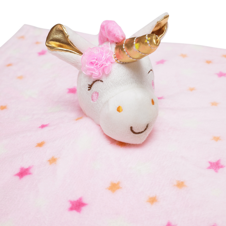 Personalised Customized Luvable Friends Plush Blanket With Unicorn 5102580 - quixoticmuses