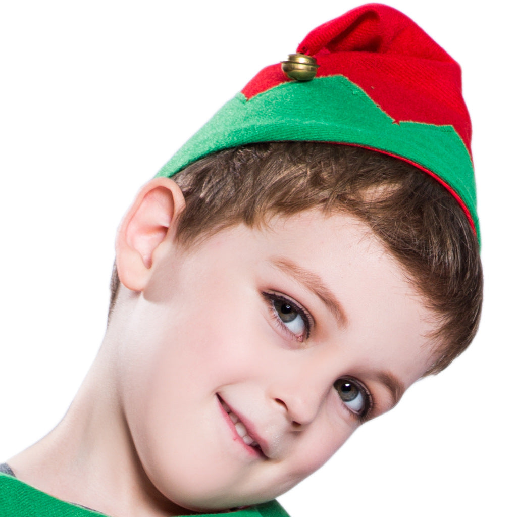 Kids Christmas Outfit Christmas Elf Red n Green Set - 1210 - quixoticmuses