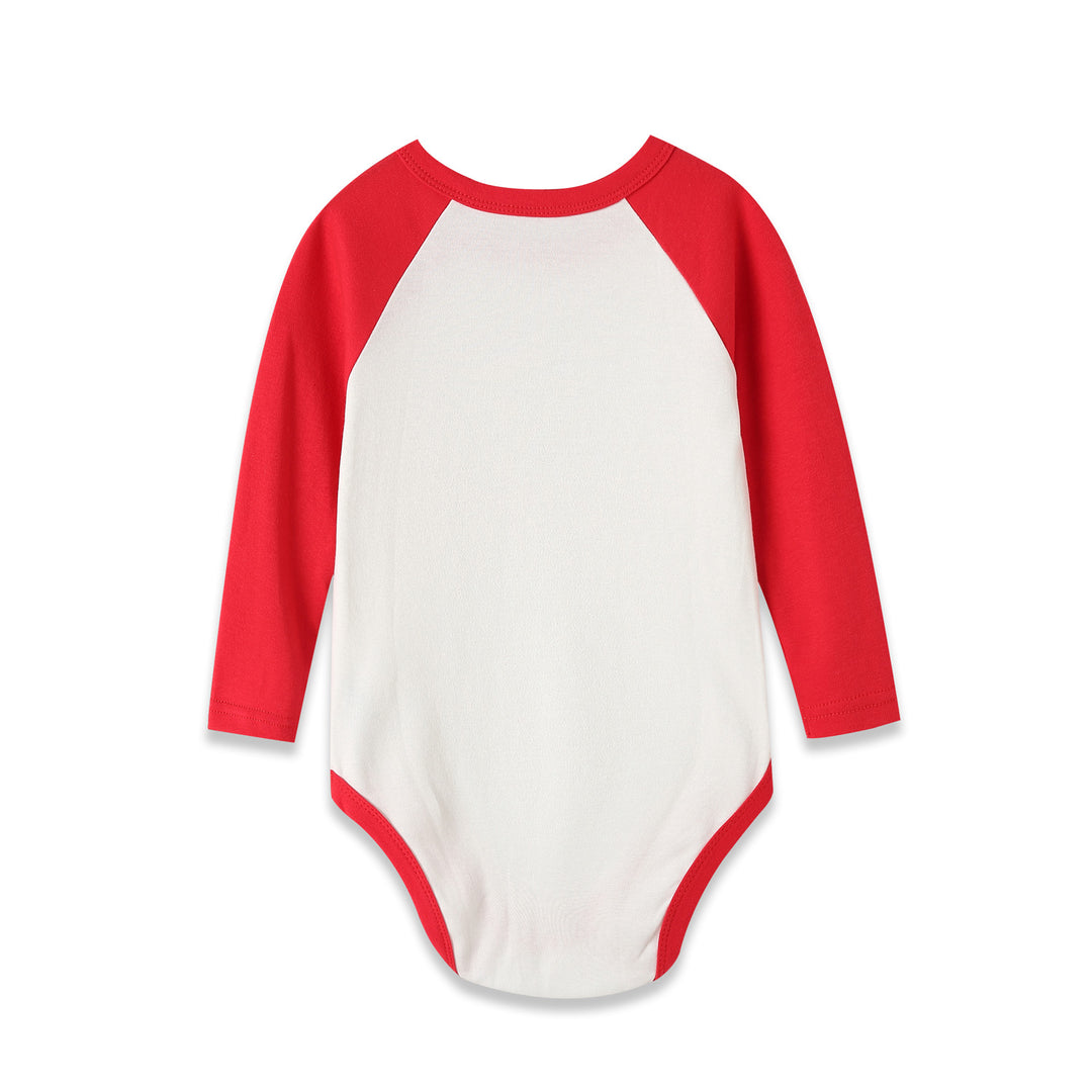 Baby Christmas Outfit Merry Christmas Santa Long Sleeve Bodysuit n Pants Two Piece Set - quixoticmuses