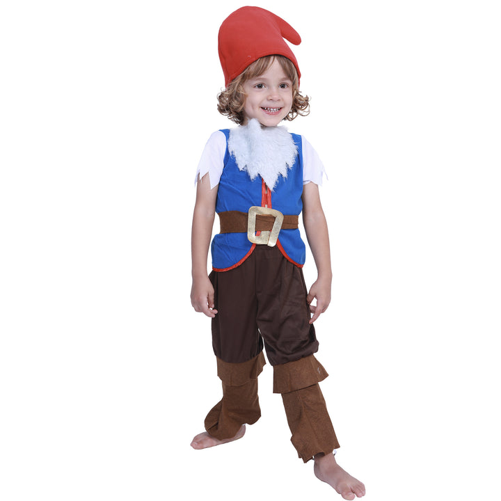 Kids Christmas Outfit Christmas Mushroom Elf Blue Set - 1210 - quixoticmuses