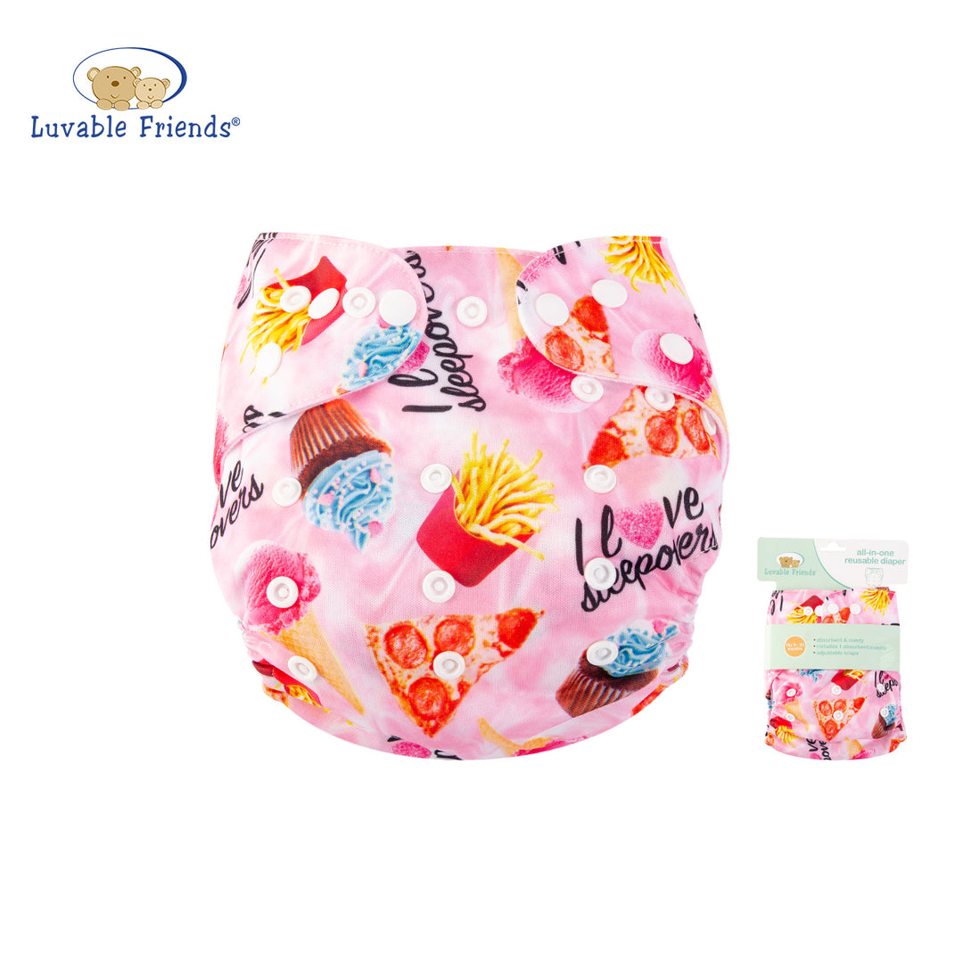 All In One Reusable Washable Adjustable Cloth Diapers Cover Baby Nappy 03973 - 0805 - quixoticmuses