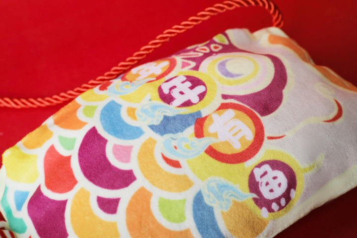 Baby Kids CNY Chinese New Year Ang Bao Red Velvet Envelope Sling Bag Little Fish Nian Nian You Yu - quixoticmuses