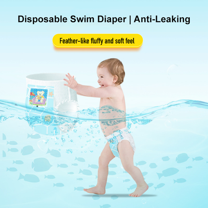 Uber Bear Baby Disposable Swimming Pants Diaper Anti-leak - quixoticmuses