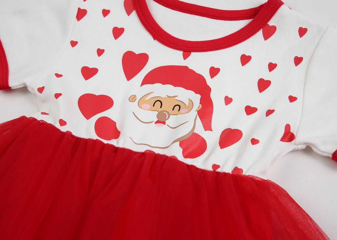 Baby Kids Christmas Outfit Santa Dress - quixoticmuses