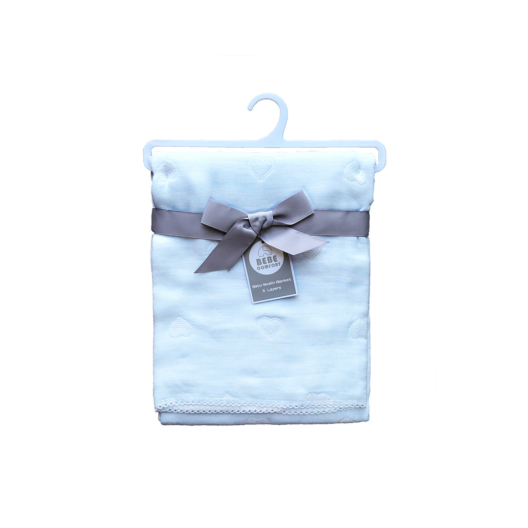 Baby Personalised 5 Layers Super Soft Muslin Blanket - quixoticmuses