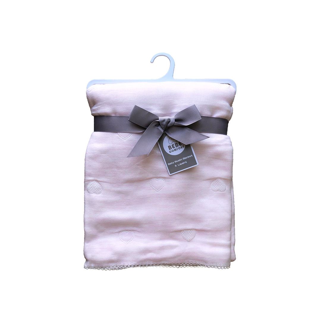 Baby Personalised 5 Layers Super Soft Muslin Blanket - quixoticmuses