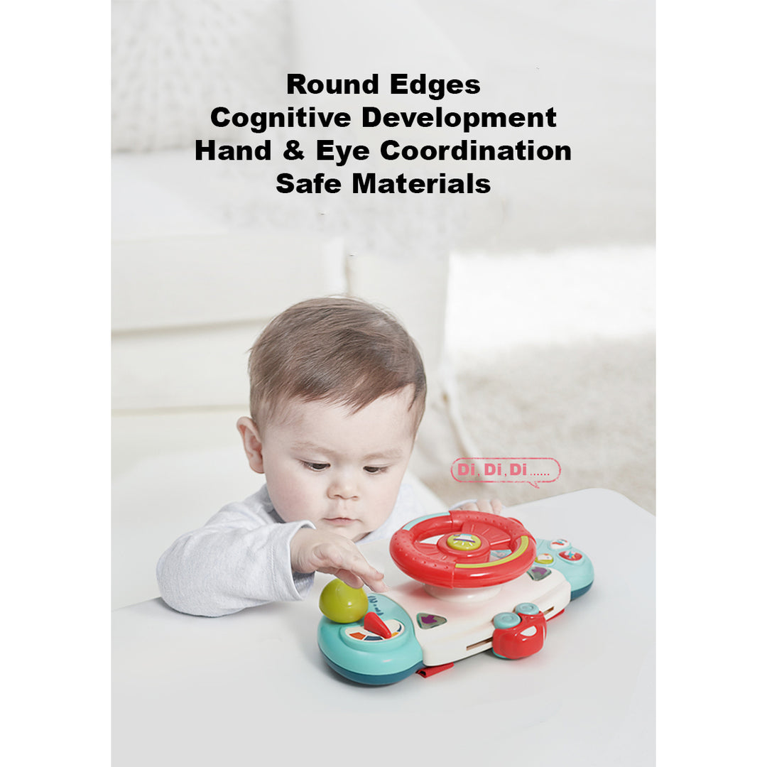 Babycare Baby Steering Wheel Driving Toy - quixoticmuses