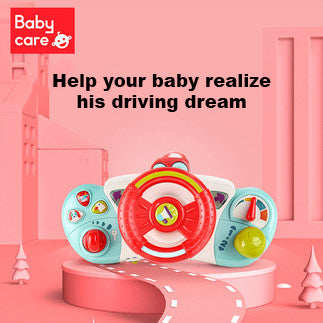 Babycare Baby Steering Wheel Driving Toy - quixoticmuses