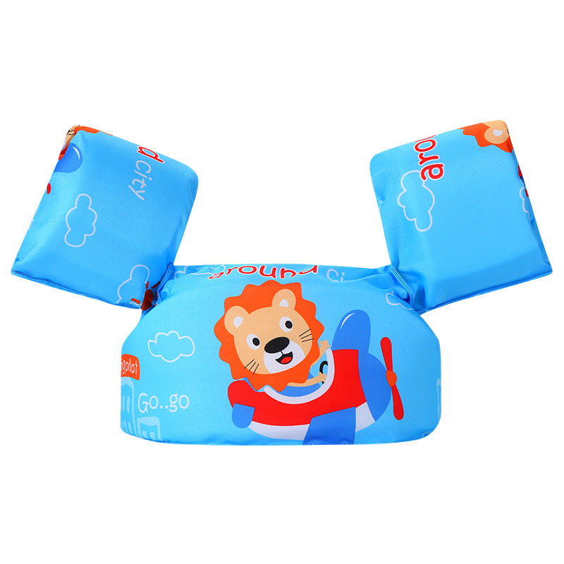 Baby Kid's Swim Vest Adjustable Swimming Armbands Swimming Aids For 2 to 6 Years Old - quixoticmuses