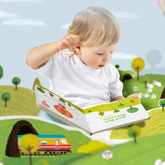 Babycare Sliding & Learning Book Peek-A-Flap Book - quixoticmuses