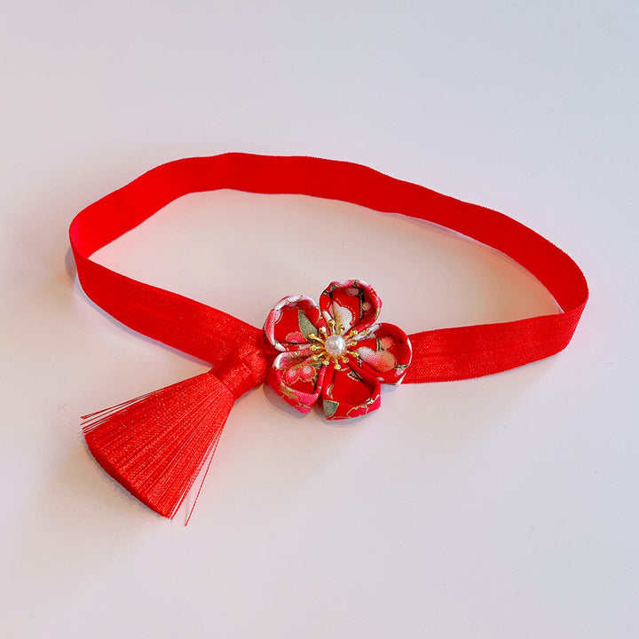 Chinese New Year CNY Baby Girl's Headband Headwrap Hair Accessories - quixoticmuses