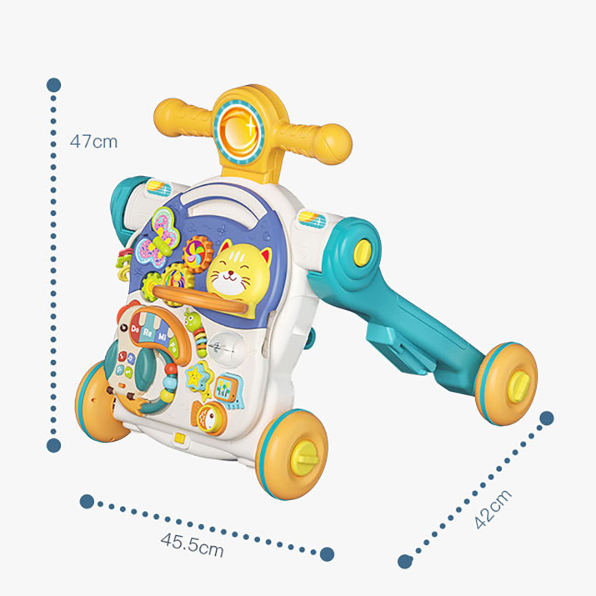 Huanger Baby Push Walker 4 in 1 Activity Center | Balance Bike | Scooter - quixoticmuses