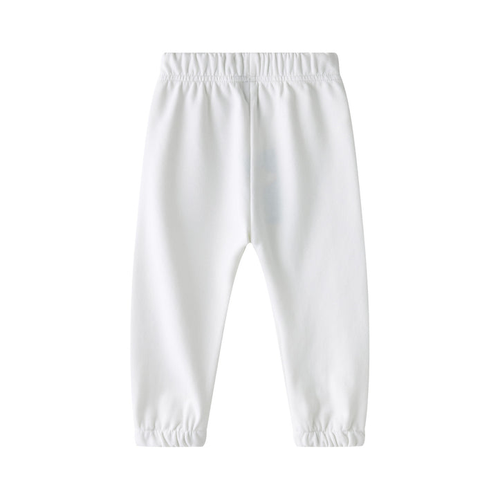 Baby Kids Plain White Long Pants 100% Cotton Bottom National Day Outfit 2022 - quixoticmuses