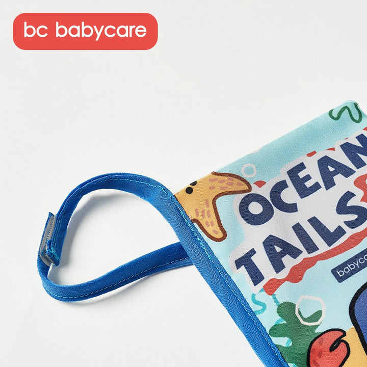 Babycare Funny Animal Tails Book Baby Cloth Book Early Educational Toys BPA Free for Kids - quixoticmuses