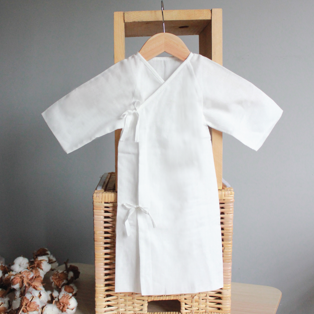 Suzuran Baby Gauze Undershirt (Long) 2pcs - quixoticmuses