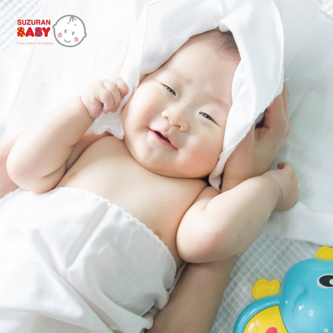 Suzuran Baby Gauze Bath Towel 3 pcs - quixoticmuses