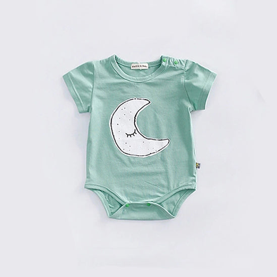 Baby Moon Bodysuit - 1222 - quixoticmuses