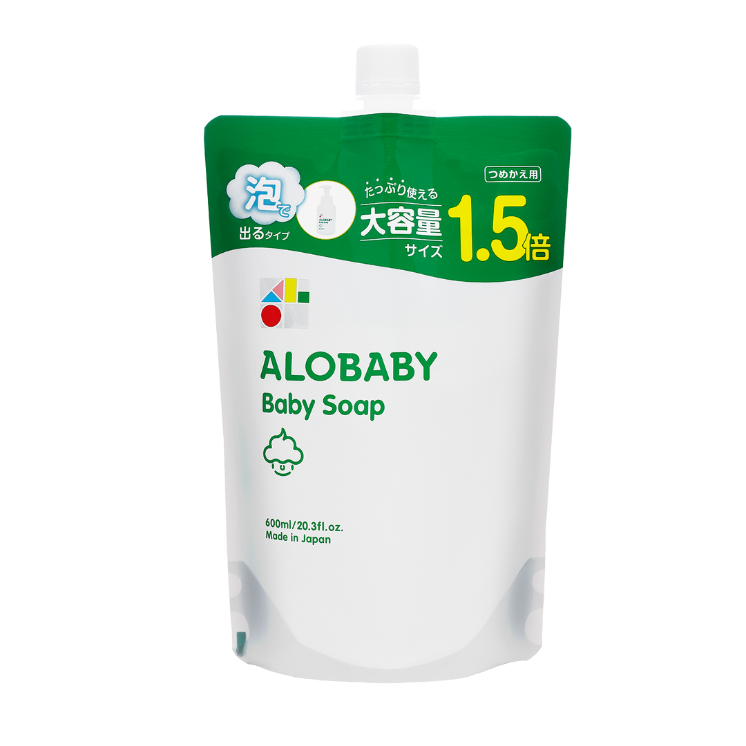 Alobaby Baby Soap (400ml/600ml) - Organic Head to Toe Washes - quixoticmuses